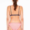 U.S. Polo Assn. 66325, Cotton & Lycra, 3 Pack Women's Bikini Panty Set, Coral & Pink back