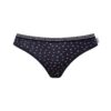 U.S. Polo Assn. 66422, Cotton & Lycra, 3 Pack Women's Bikini Panty Set, Pink & Gray & Navy Blue 2