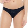U.S. Polo Assn. 66425, Cotton & Lycra, 3 Pack Women's Bikini Panty Set, Navy Blue & Red Heart Printed 7