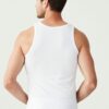 U.S. Polo Assn. 80189, 2 Pack, Men’s Singlets Set, 47% Cotton 47% Modal %6 Lycra, White back