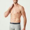 U.S. Polo Assn. 80263, 3 Pack, Cotton & Lycra, Men’s Boxer Set, Navy Blue & Gray & Indigo 2