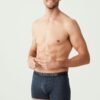 U.S. Polo Assn. 80263, 3 Pack, Cotton & Lycra, Men’s Boxer Set, Navy Blue & Gray & Indigo 5
