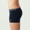 U.S. Polo Assn. 80263, 3 Pack, Cotton & Lycra, Men’s Boxer Set, Navy Blue & Gray & Indigo 9
