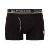 U.S. Polo Assn. 80508, 3 Pack, Cotton & Lycra, Men’s Boxer Set, Anthracite & Sax Blue & Black 2