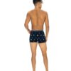 U.S. Polo Assn. 80528, 3 Pack, Cotton & Lycra, Men’s Boxer Set, Black & Burgundy & Polo Printed 12