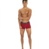 U.S. Polo Assn. 80528, 3 Pack, Cotton & Lycra, Men’s Boxer Set, Black & Burgundy & Polo Printed6