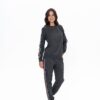 U.S. Polo Assn. Women's Pajama Set, 20113, Elasticated Sleeve & Leg, Round Collar, Pocketed, Anthracite 3