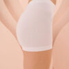 beyaz dikissiz mini sort kulot seamless loya 24995 13 O