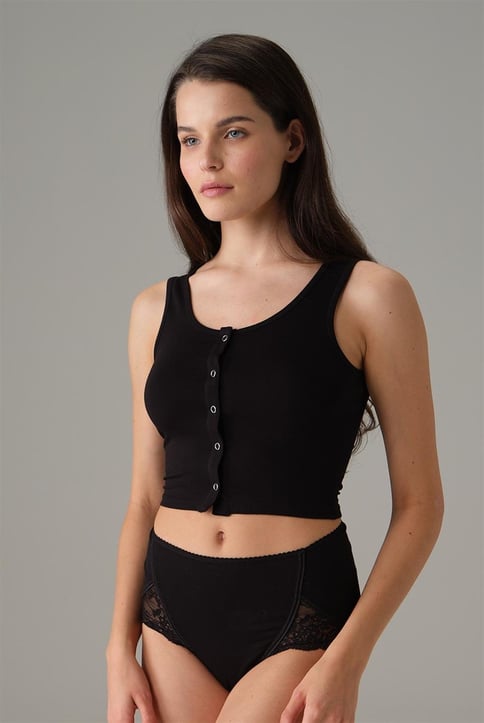 doreanse kadin siyah citcit detayli cr ca4531