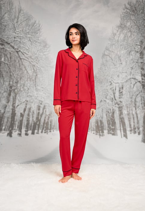 doreanse kadin t shirt pijama takimi 2 adc ee