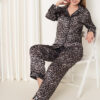 leopar saten pijama takimi pijama takimi nbb 26842 14 O