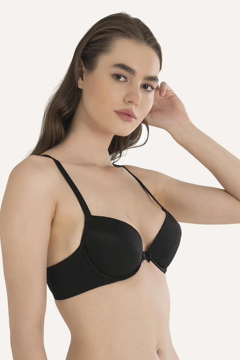siyah cikarilabilir destekli mikro sutyen hafif destekli sutyen nbb nbb 1204 21239 13 O