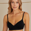 siyah covered seamless sutyen balensiz sutyen nbb nbb 3691 20022 11 O