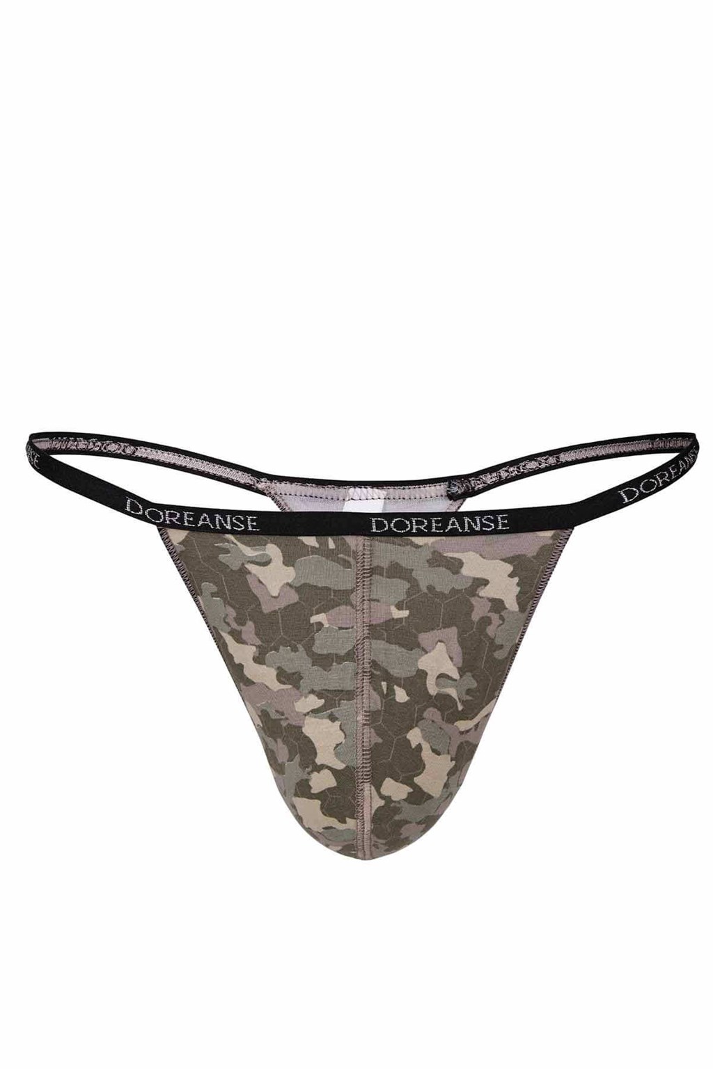 Doreanse Camouflage Stylish Soft Cotton Thong G-string Men's Underwear 1312