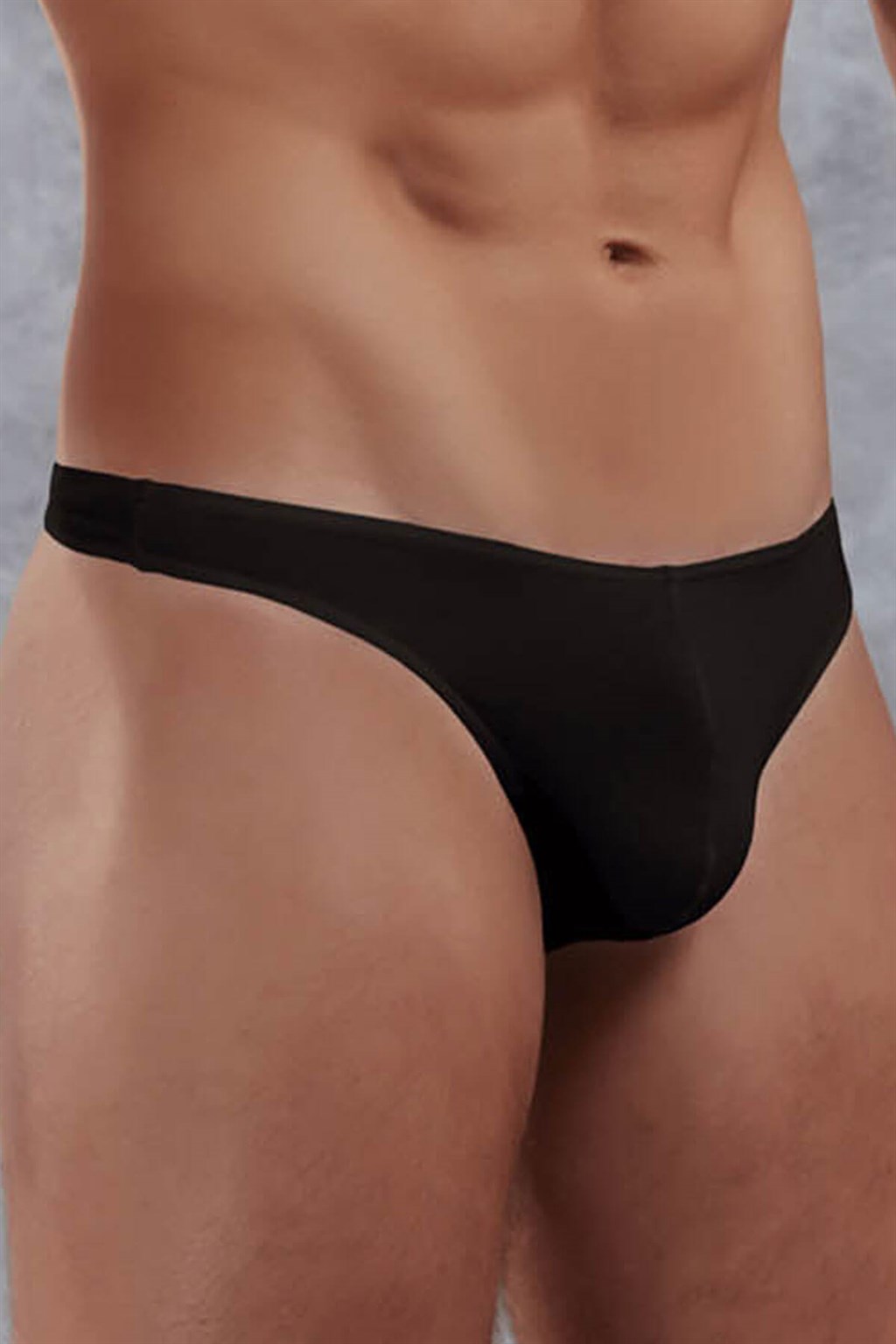 Doreanse Classic Soft Cotton Thongs Men's Underwear 1280 Black