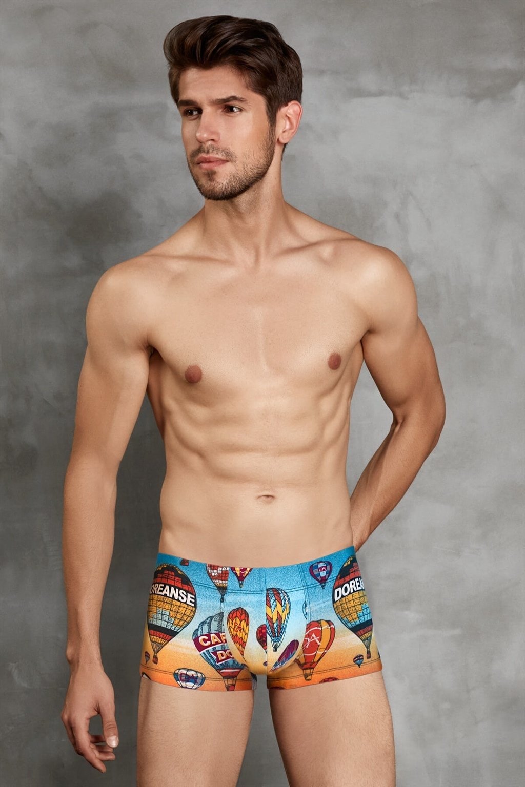 Doreanse Men's Mini Boxer Brief Underwear 1719 Cappadocia