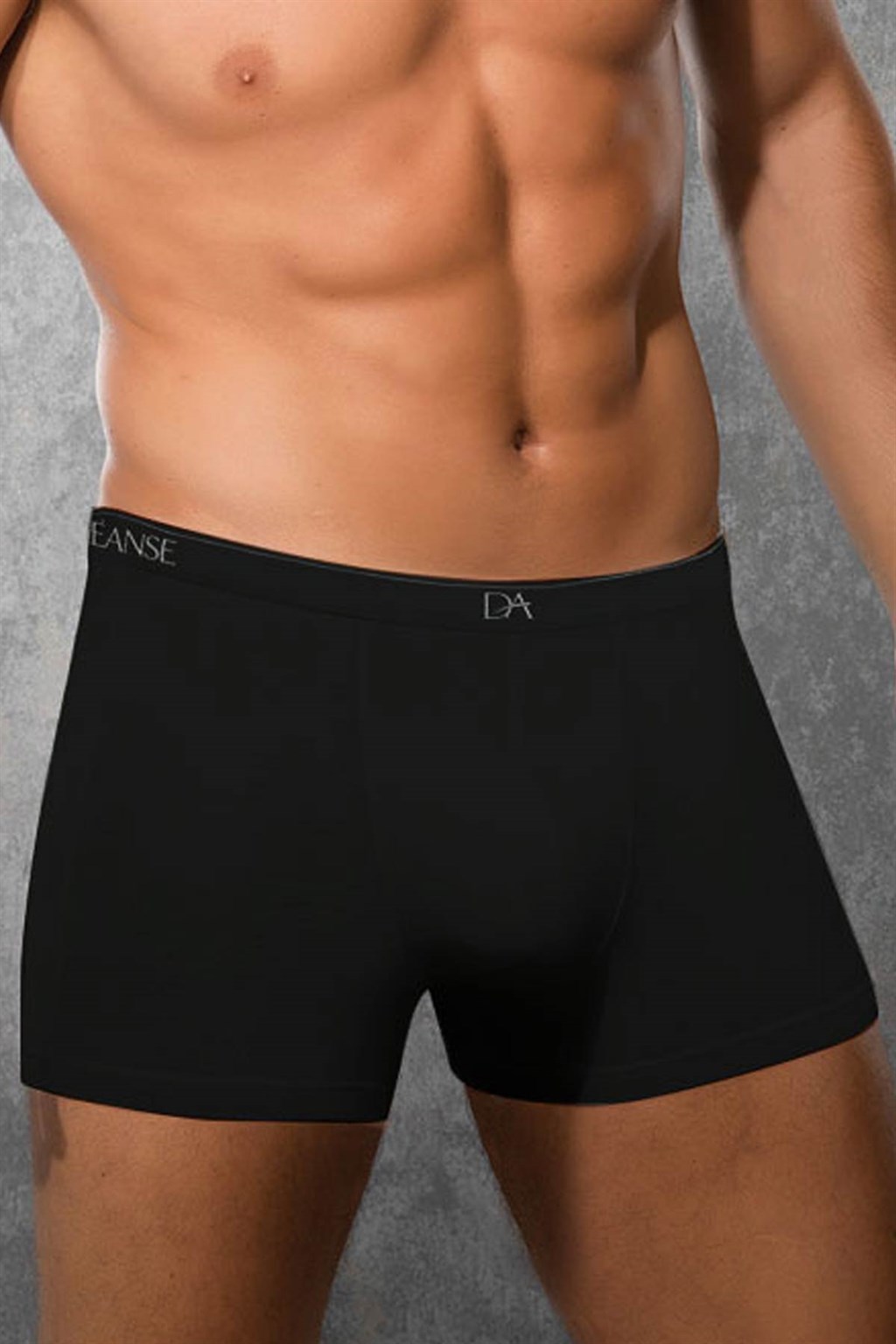 Doreanse vyriški medvilniniai apatiniai, įprastas ilgis, 5 vnt., juodi