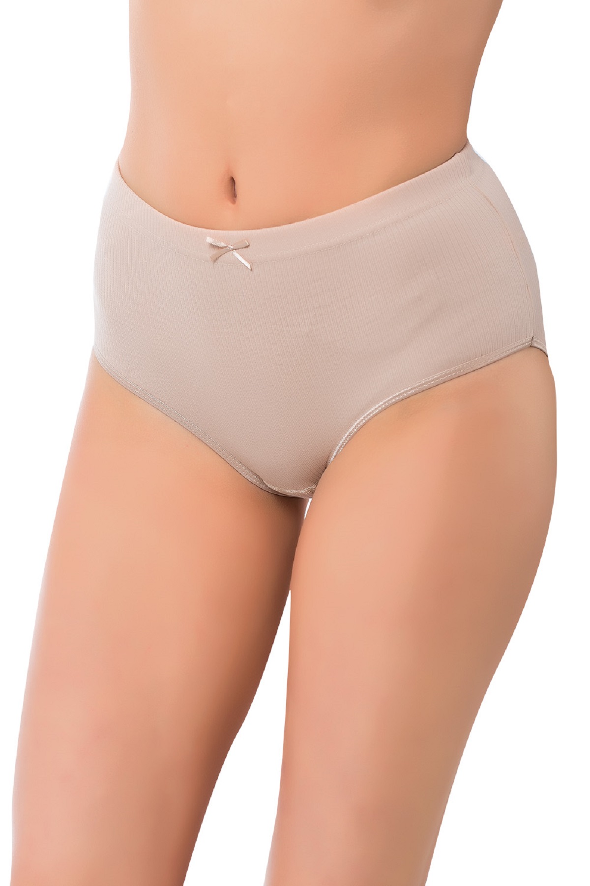 Lux Drm, 100% Cotton, For Wide Hips Women, High Waisted, 5-Pack, Women's Panties 035