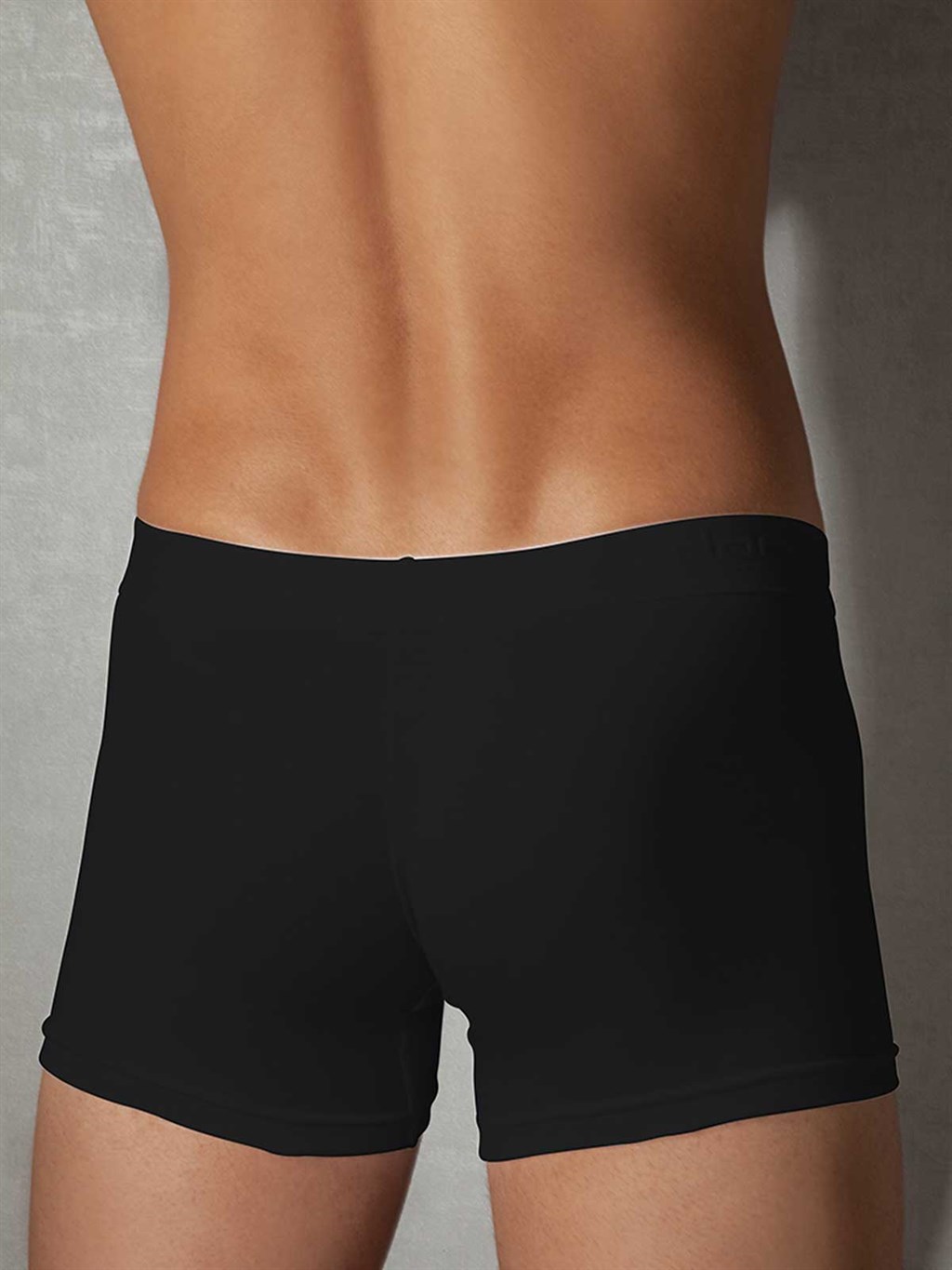 Doreanse Men's Modal Cotton Regular Leg Classic Boxer 1767 Black - Image 3
